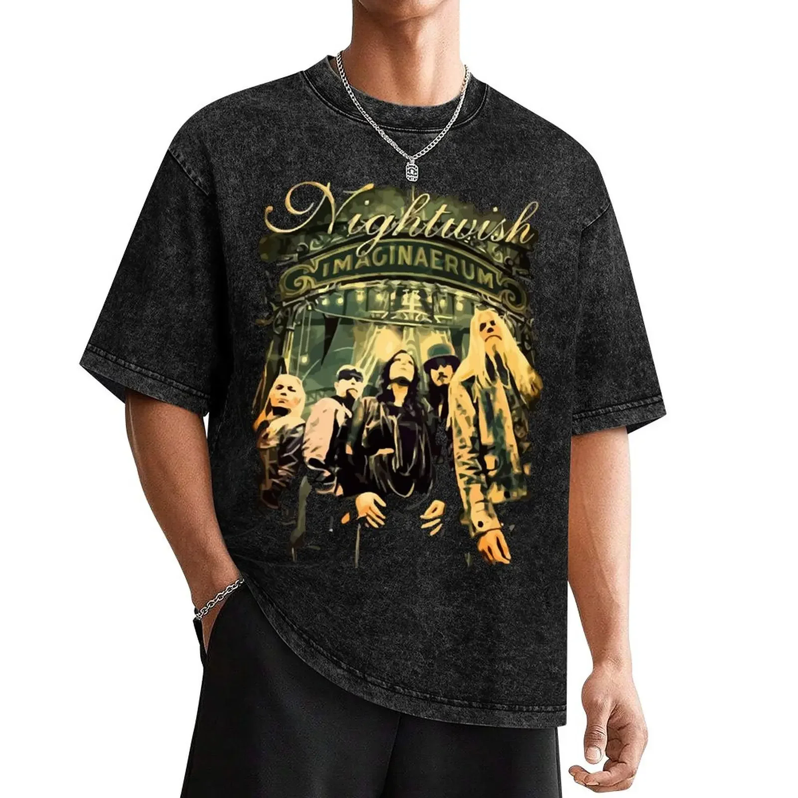 

Premium Nightwish Bootleg T-Shirt hippie clothes blacks basketball graphic tees graphics t shirts for men