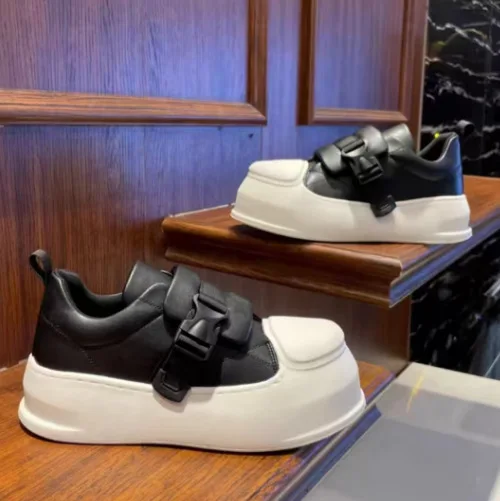 

Модные флисовые кеды в корейском стиле, однотонные, универсальные, легкие и удобные, на толстой подошве, повседневные.