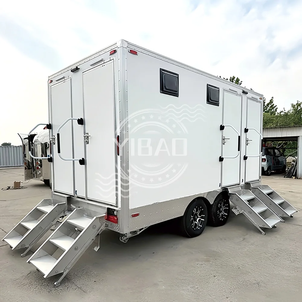 

Box Trailer Bathroom Trailer Tents Outdoor Camping Offroad Camper Portable Toilet Utility Trailers