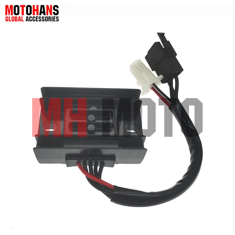VOLTAGE REGULATOR RECTIFIER 3 MALE + 2 FEMALE PLUG FOR SUZUKI GN125 GN125H GS125 EN125 GXT200 AN125 - view 5