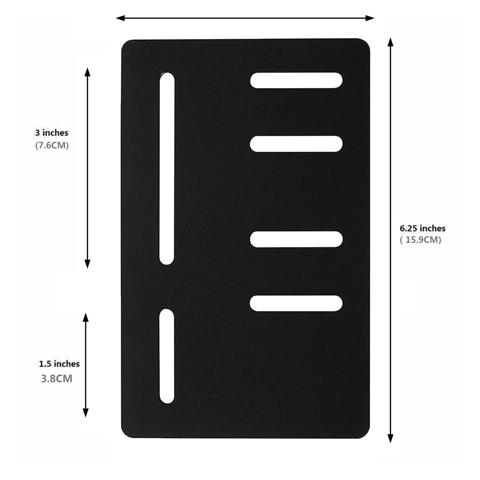 2 Pieces Bed Frame Brackets Adapter Convenient Practical Headboard Brackets Bed Modification Plate for Double Bed Queen Bed