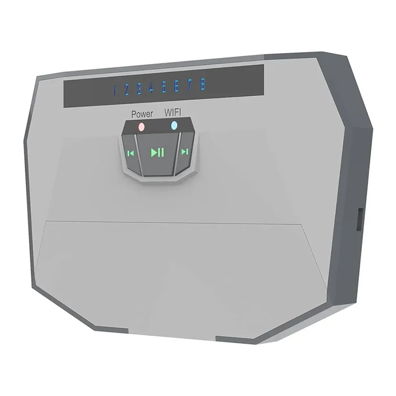 ABMI-Remote Control 8-Zone Smart Sprinkler Controller Wi-Fi Wireless Irrigation System Customize Rule By Phone US Plug,
