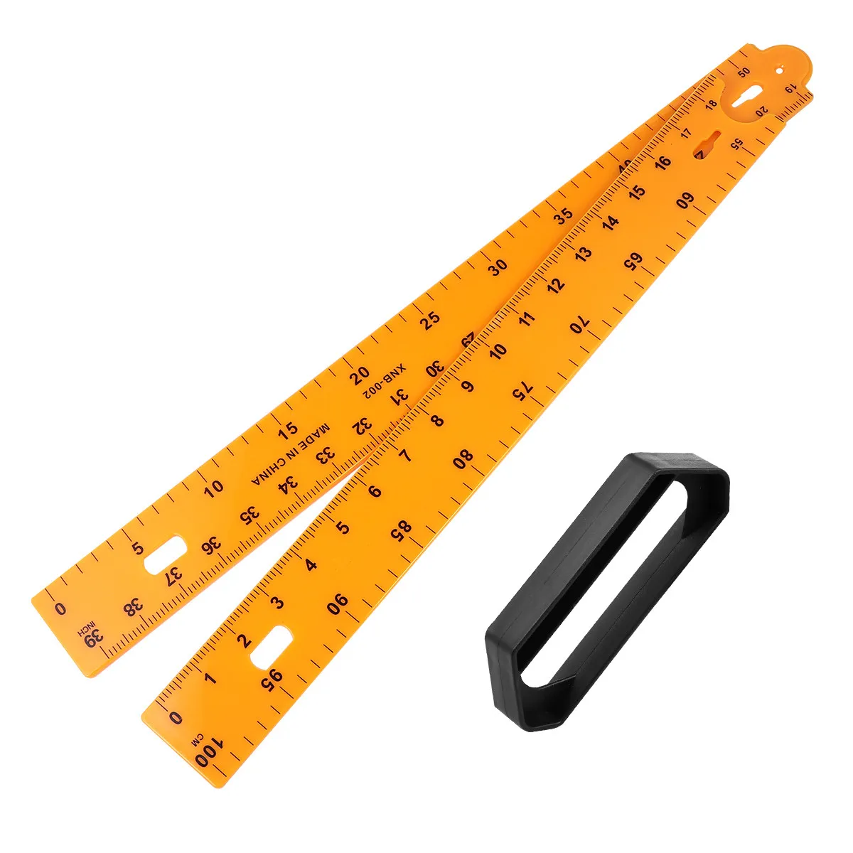 1pcs-sectional-plastic-ruler-math-teaching-tool-handle-design-clear-measurement-length-tool-for-school-office-use