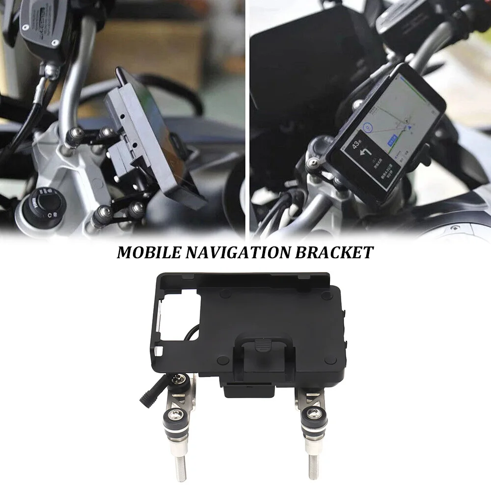 Motorcycle Mobile Phone Navigation Bracket For BMW R1200GS R1250GS ADV R1200R R1200RS F850GS F750GS F800GS F700GS F900R/XR 