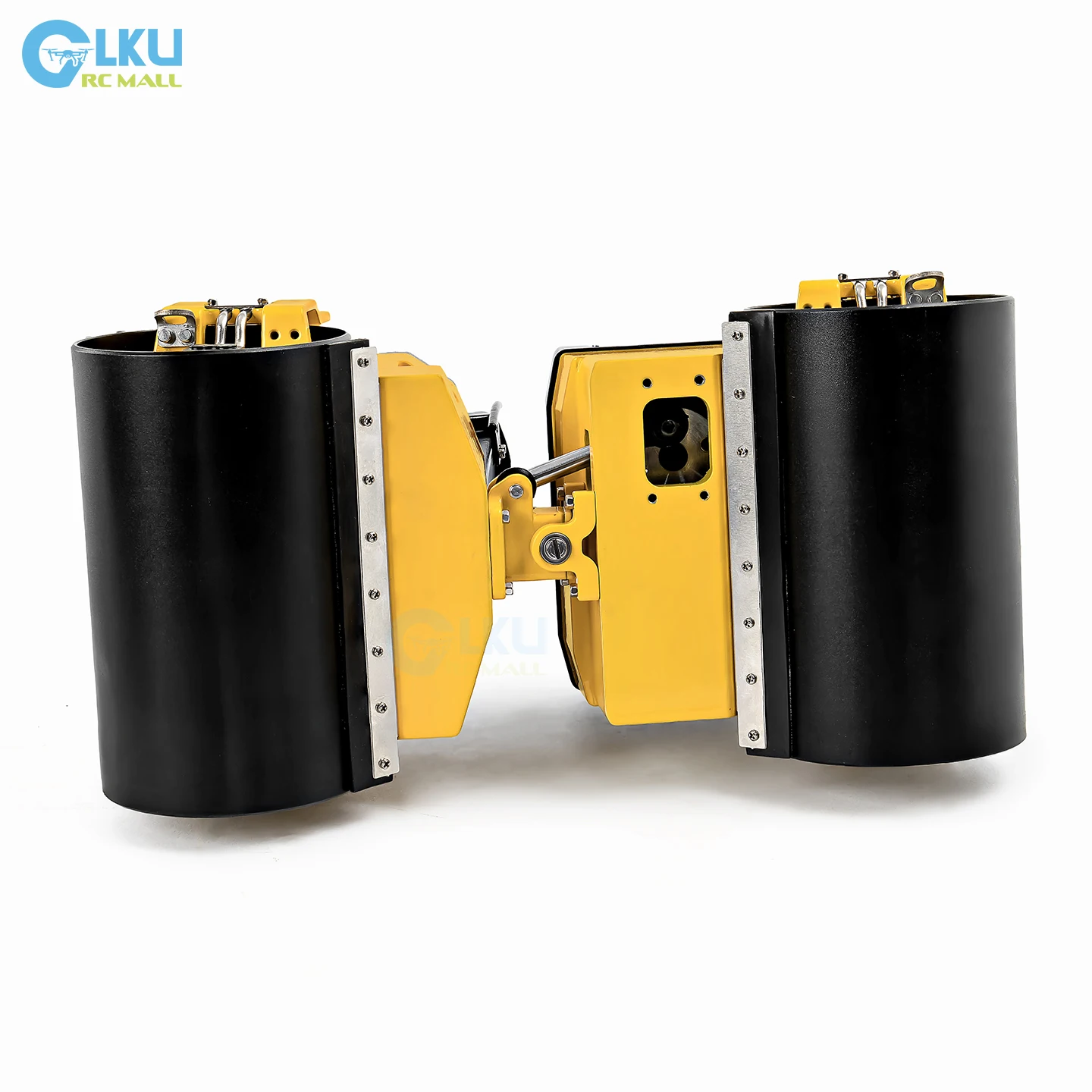 1/14 BW120AD RTR Metal RC Electric Roller RC Engineering Vehicle Model Flysky ST8 Radio Battery Light System