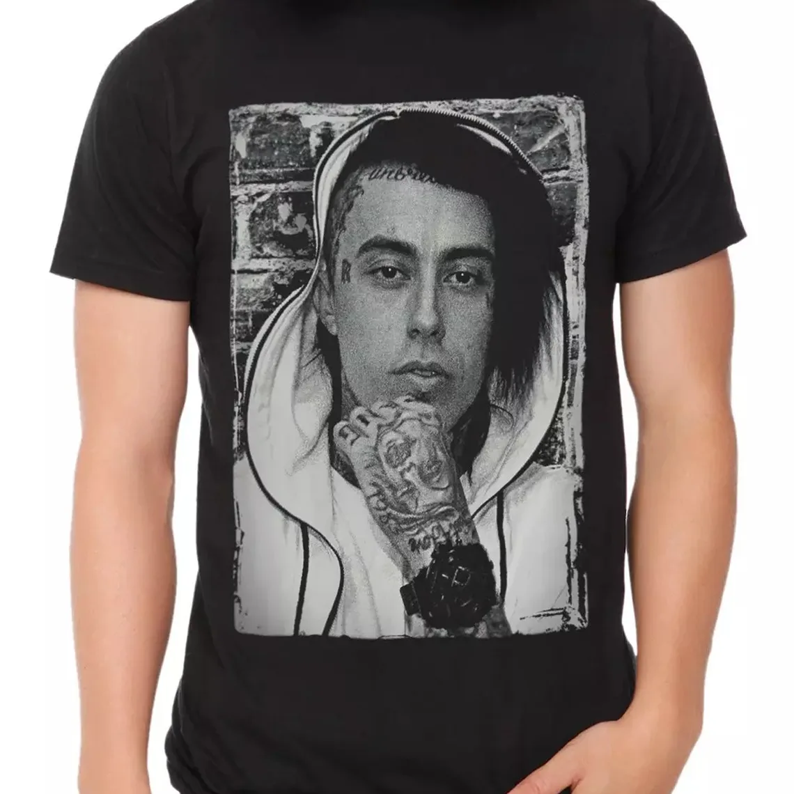 Ronnie Radke Falling In Reverse band black T-shirt Unisex tee S to 5Xl 3F621