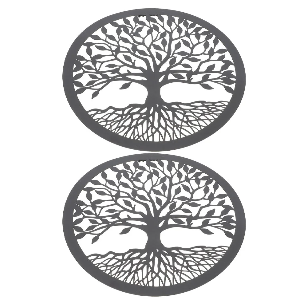 

2 Pcs Family Tree Wall Decor of Life Hanging for Bedroom Kitchen Decorations