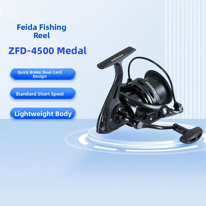 mulinello-da-pesca-feisida-zfd-4500-a-collo-corto-doppia-bobina-hard-e-soft-professionale-per-la-pesca-a-mosca-telaio-in-nylon-ad-alta-resistenza