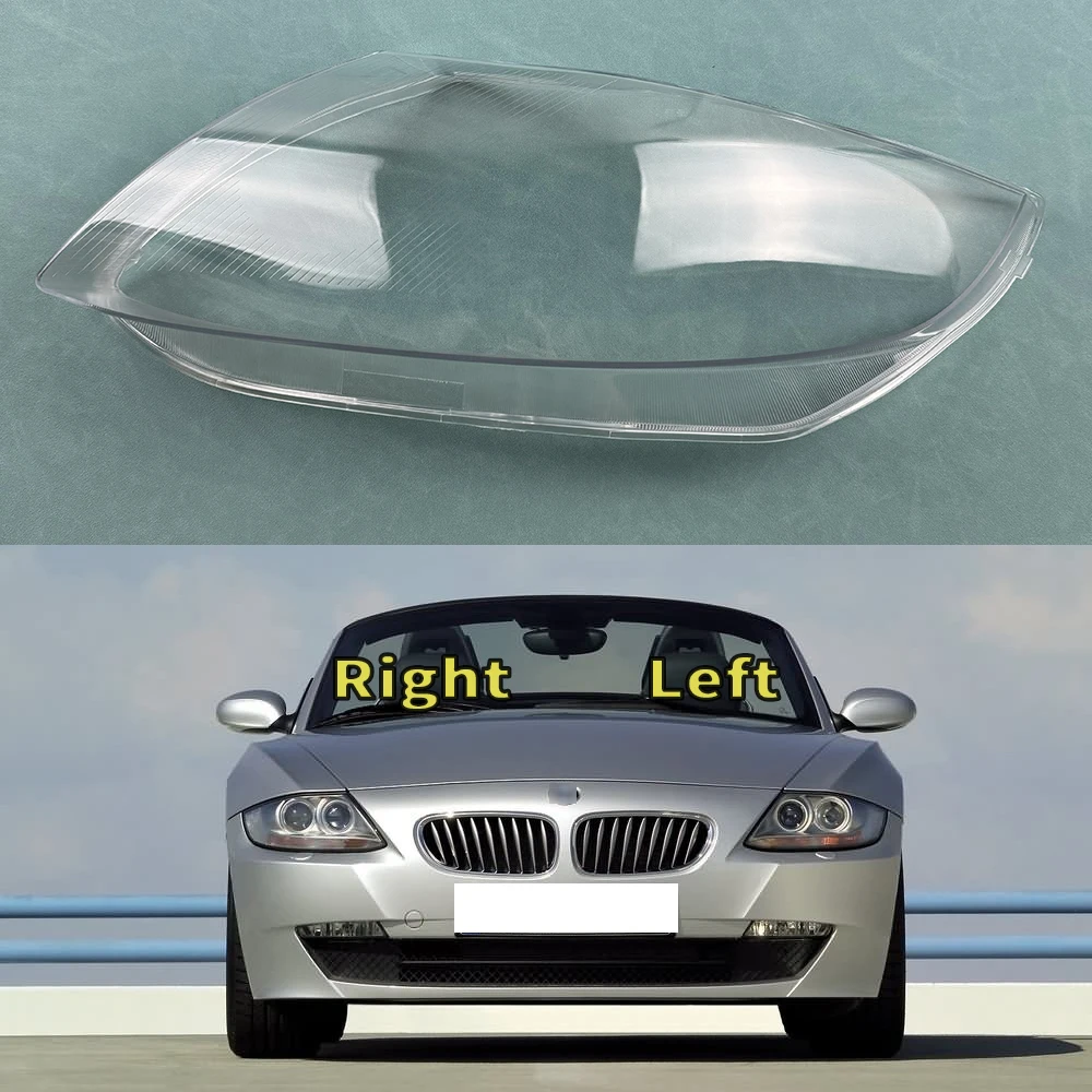 

Transparent Headlamp Lamp Shell Replace Original Lampshade Plexiglass For BMW Z4 E89 E85 Coupe M 2004-2008 Front Headlight Cover