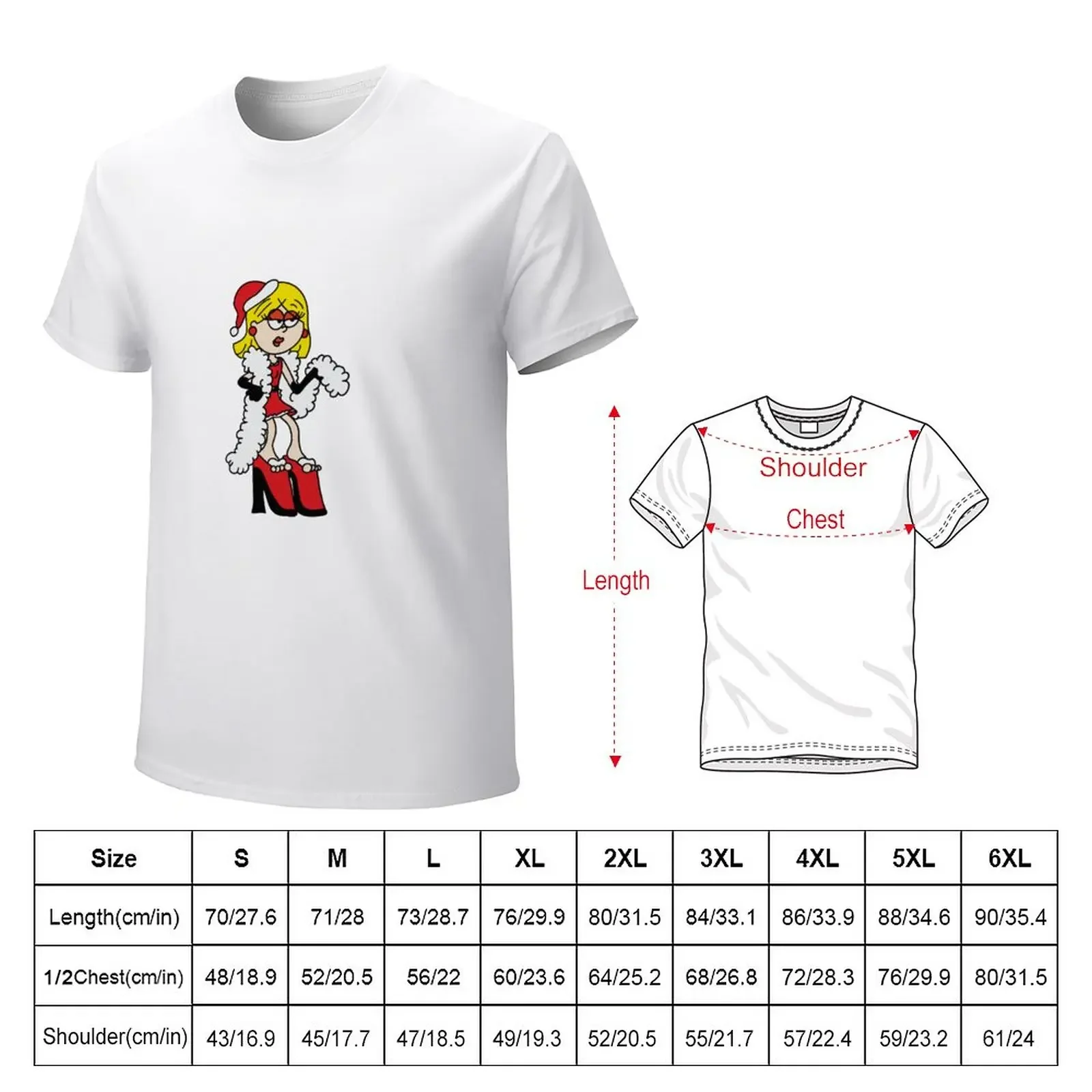 lizzie mcguire xmas T-Shirt plus size tops quick drying t shirt men tops customs mens graphic t-shirts