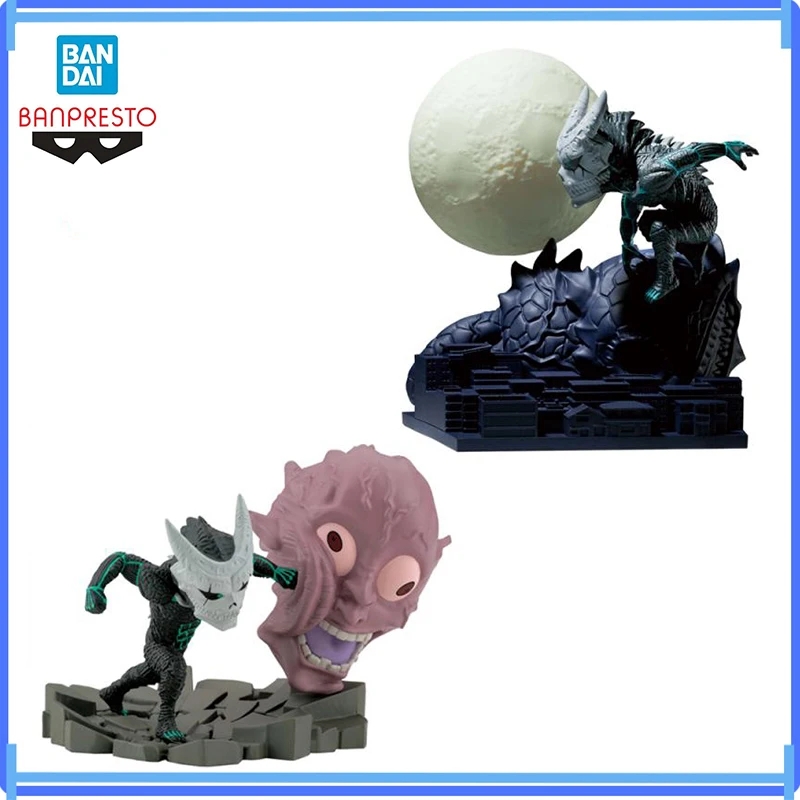 In Stock Original Banpresto Wcf Log Stories Kaiju No. 8 Anime Action Figure Model Boxed Toys Ornaments Gift Genuine