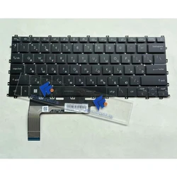 Układ XIN-Russian-US podświetlana klawiatura do laptopa MSI Modern 14-C5M 14-C7M MS-14JK Modern 14 C11M C12M C13M MS14J1