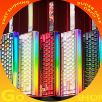 New AULA HERO 68HE Ultra Pro Gaming Magnetic Keyboard Wired RGB Hot Swap Esports Mechanical Keyboard Custom Computer Accessories