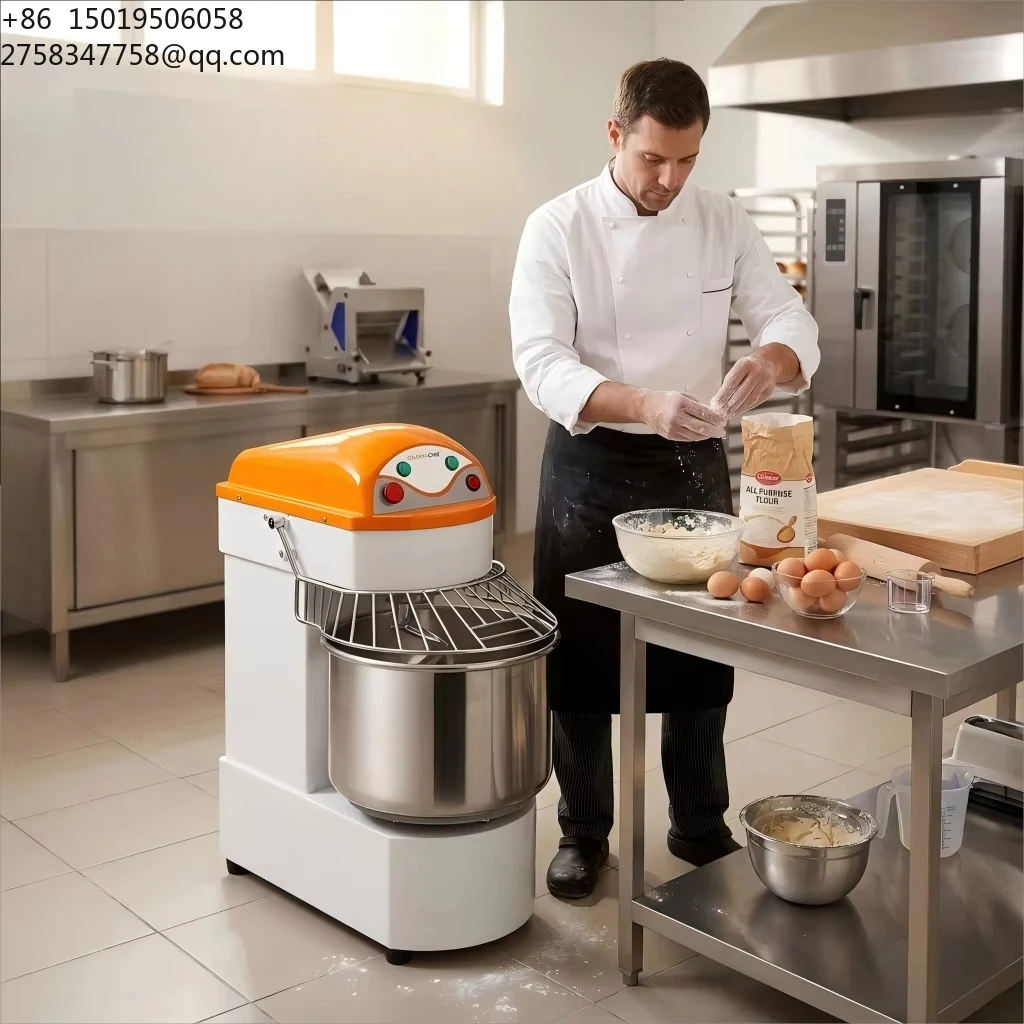 3kg 5kg 8kg 10kg 12kg 15kg 20kg 25kg 50kg 100kg Commercial Dough Mixer Pizza Spiral Mixer Sprial Dough Mixer