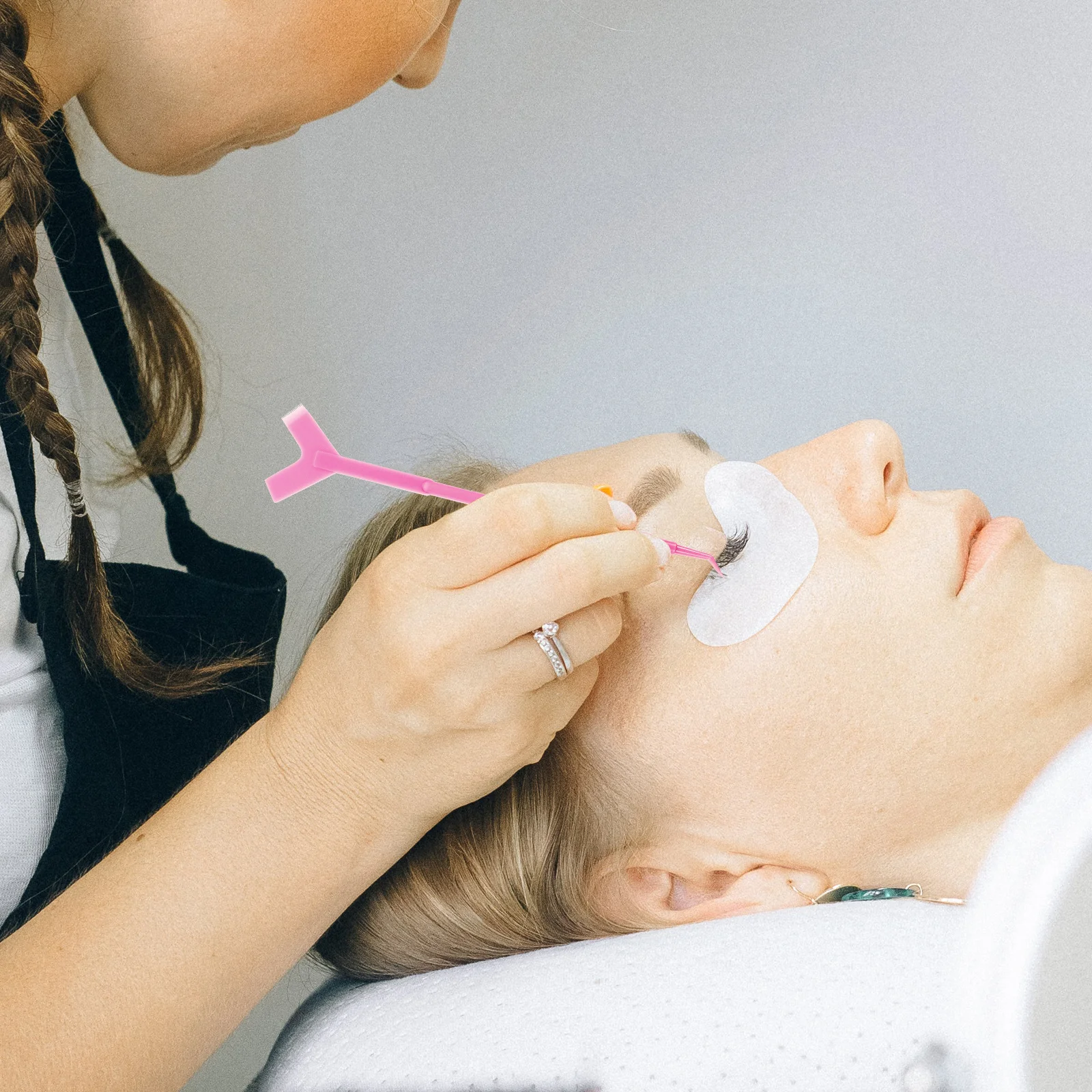 18 Stück Wimpernlift-Werkzeuge, multifunktionale Wimpernlifting-Sticks aus Kunststoff zum Trennen falscher Wimpern und natürliche Wimperndauerwelle