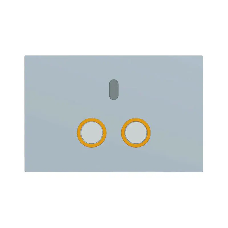 Accessori intelligenti per WC con serbatoio dell'acqua nascosto a parete con doppio pulsante di apertura