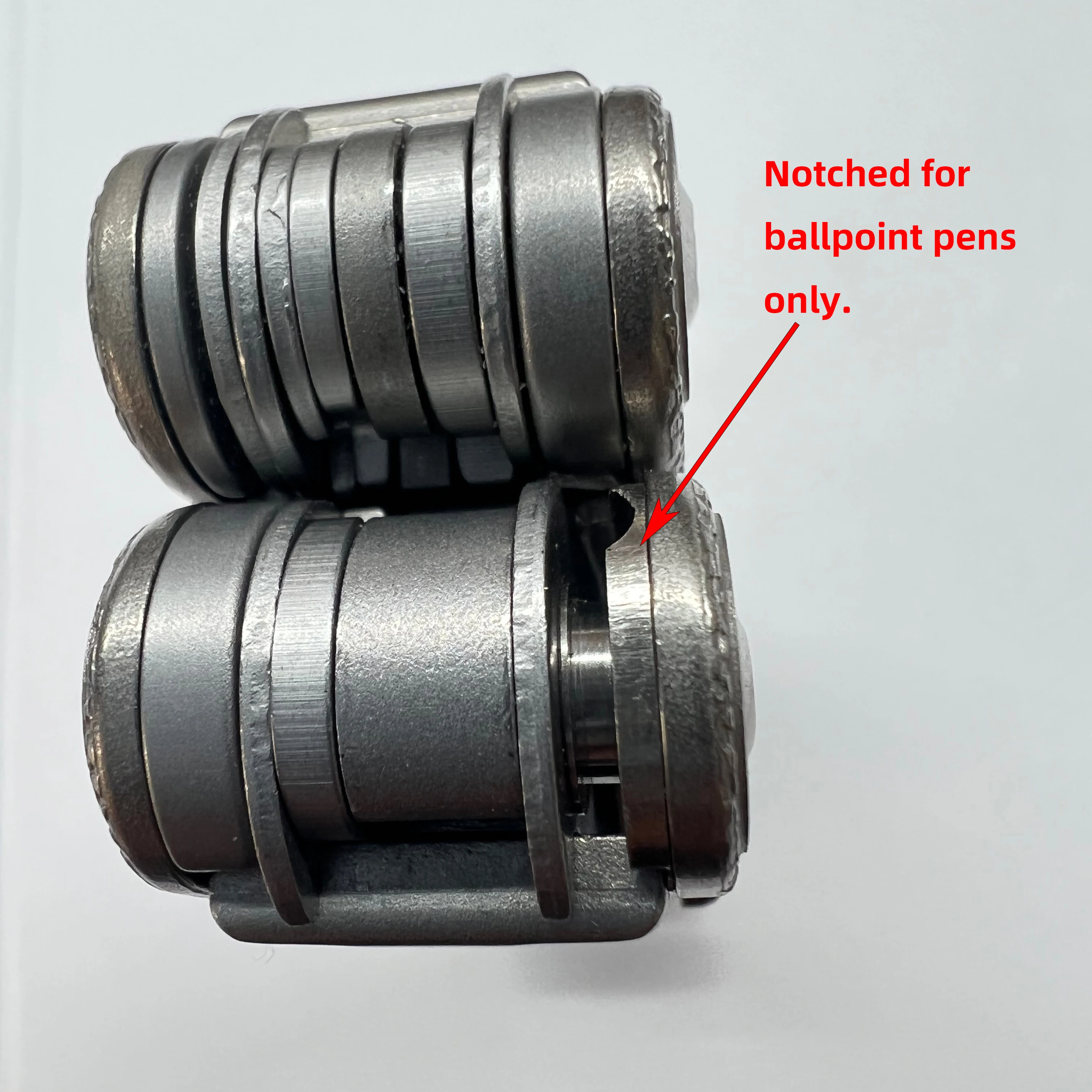 Imagem -06 - Pinça de Liga de Titânio Caneta Esferográfica Pino Palito para Leatherman Carga Tti Acessórios Diy