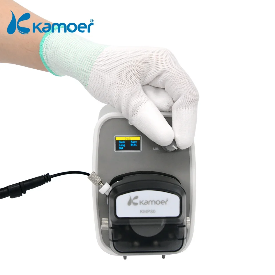 Kamoer KMP80 Auto Glue Dispenser OEM Precise Electronic Product Silicon Glue Dispenser Wifi Control Manual/Pedal Glue Dispensing