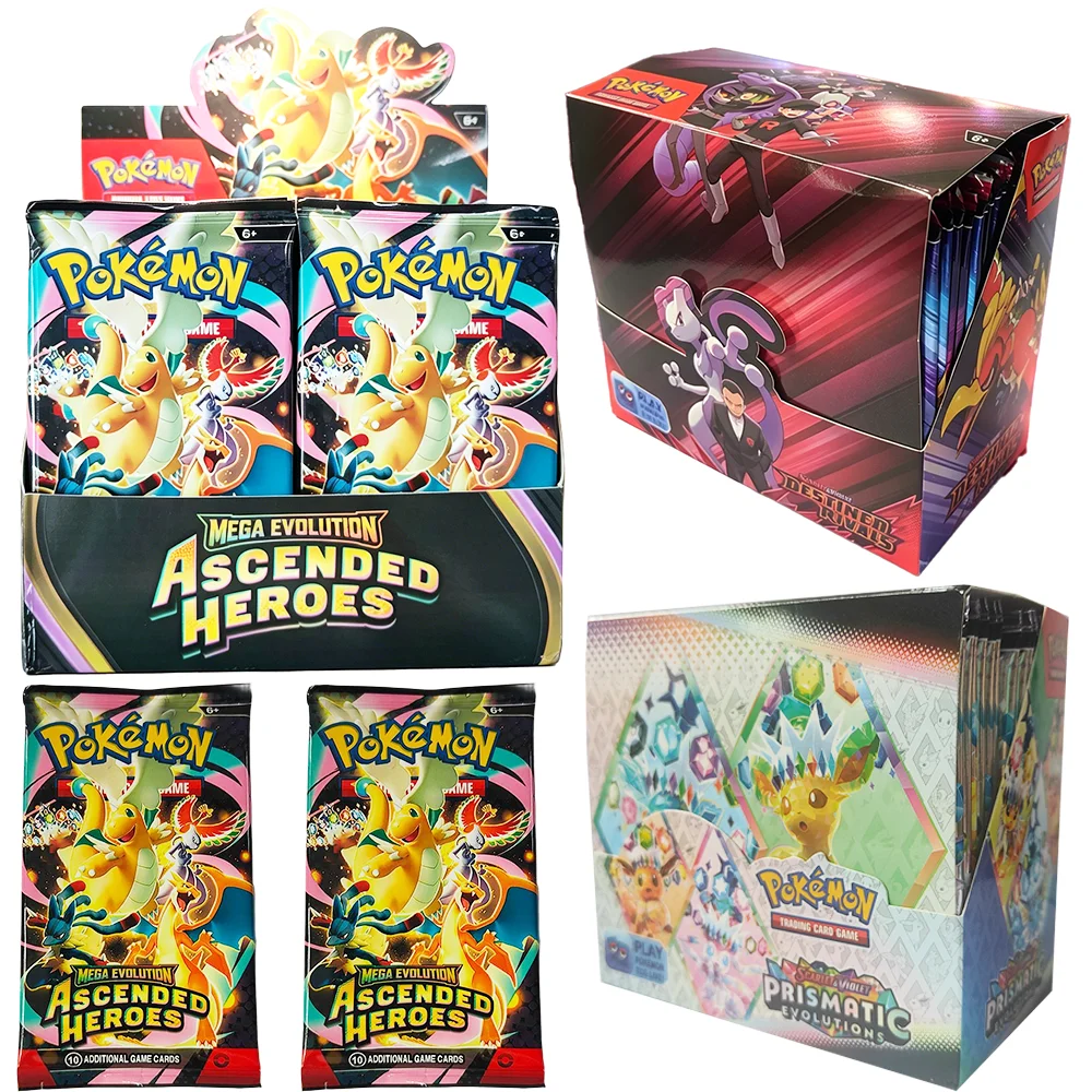 Cartes Pokémon Ascended Heroes Prismatic 151 Evolutions Booster Battle en anglais – Jeu de cartes à collectionner Pokémon