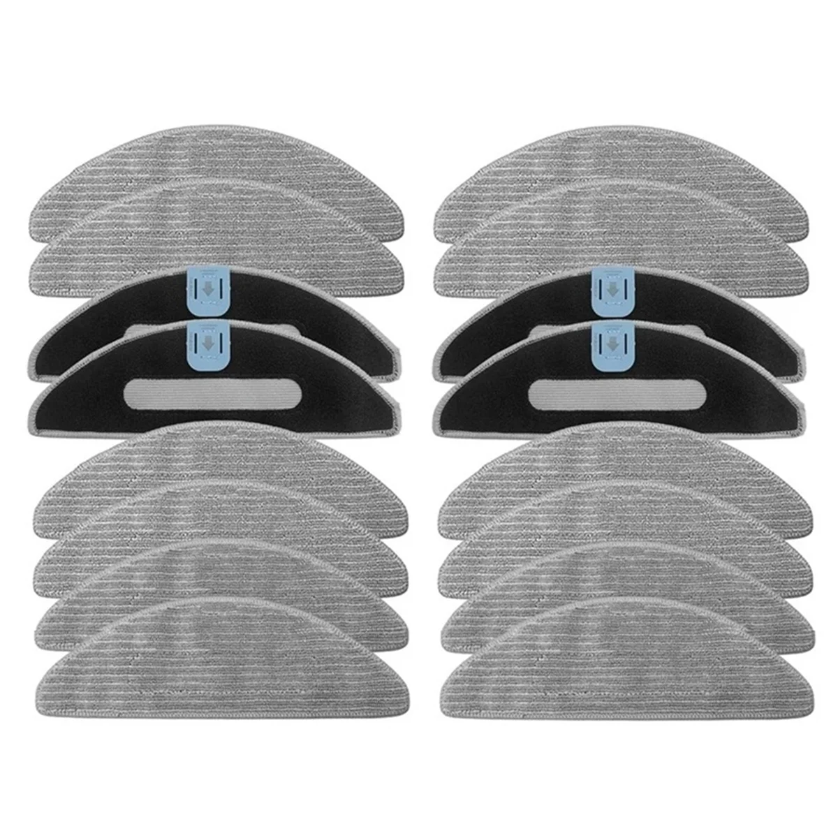 

16 PCS Mop Pads for Combo I5, I5+, J5, J5+ Robot Vacuum Microfiber Washable Reusable Mopping Cloth