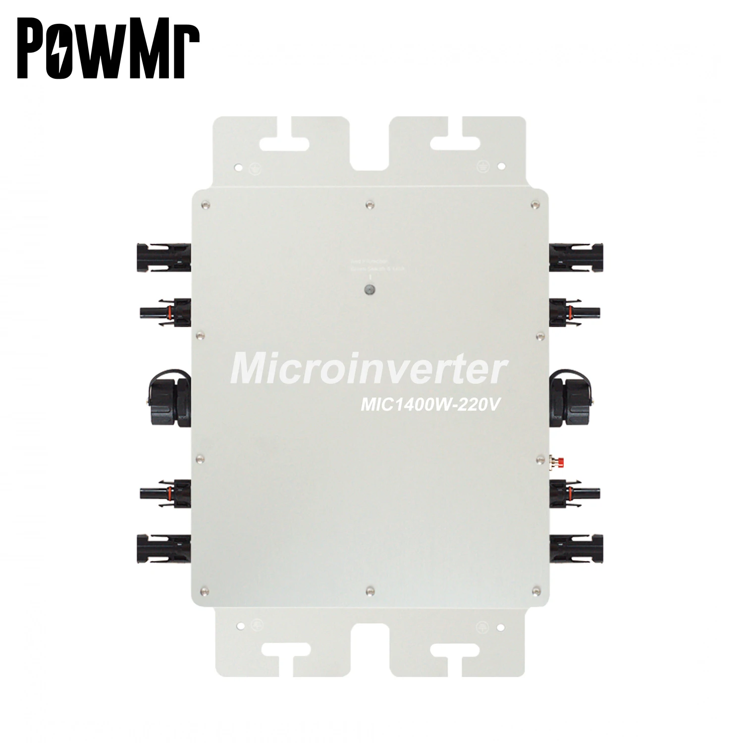 PowMr Inverter mikro WIFI MPPT, 1400W 220V On-Grid Tie IP65 sistem Panel surya PV pada Grid Tie Inverter