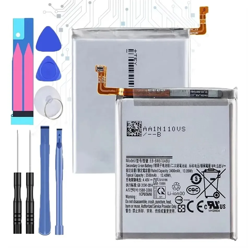 EB-BN970ABU Replacement 3500Mah Battery For Samsung Galaxy Note 10 5G X Batteries + Tools