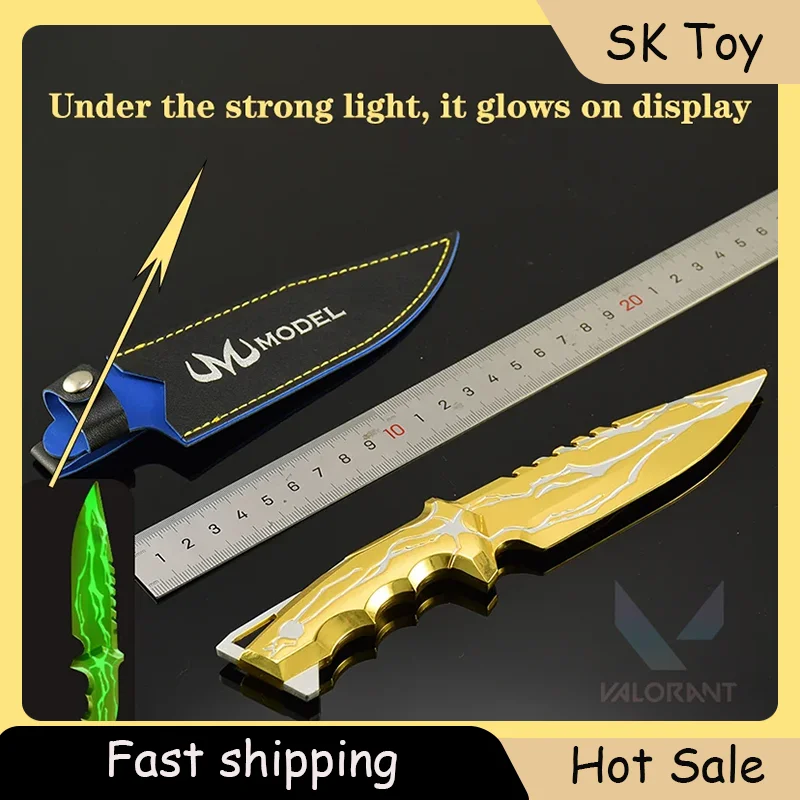 

Valorant Smite Knife Series Toy Decorative Swords All Metal Crafts Desktop Ornament Gifts Collections Game Peripherals