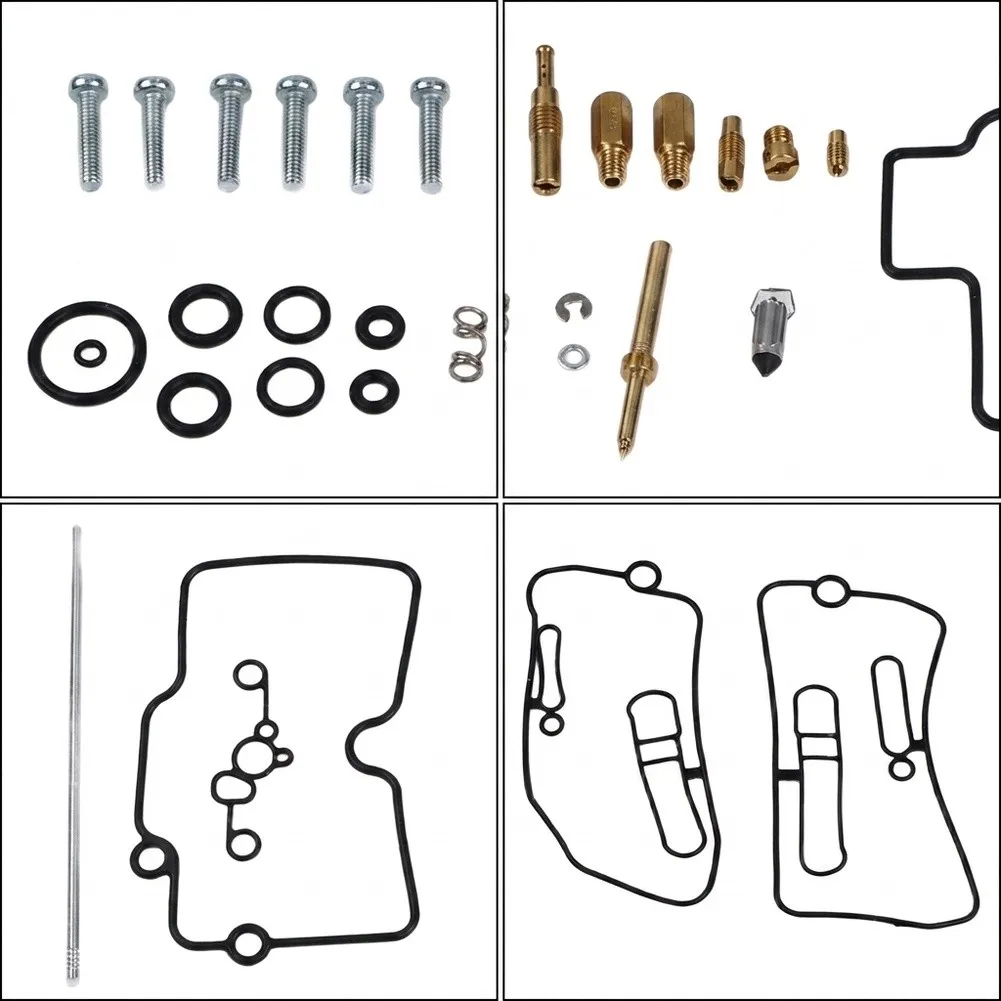 Carburetor Overhaul Kit Designed for Keihin for fcr 28MM through 41MM with Gaskets O Rings Jets and Related Sealing Elements