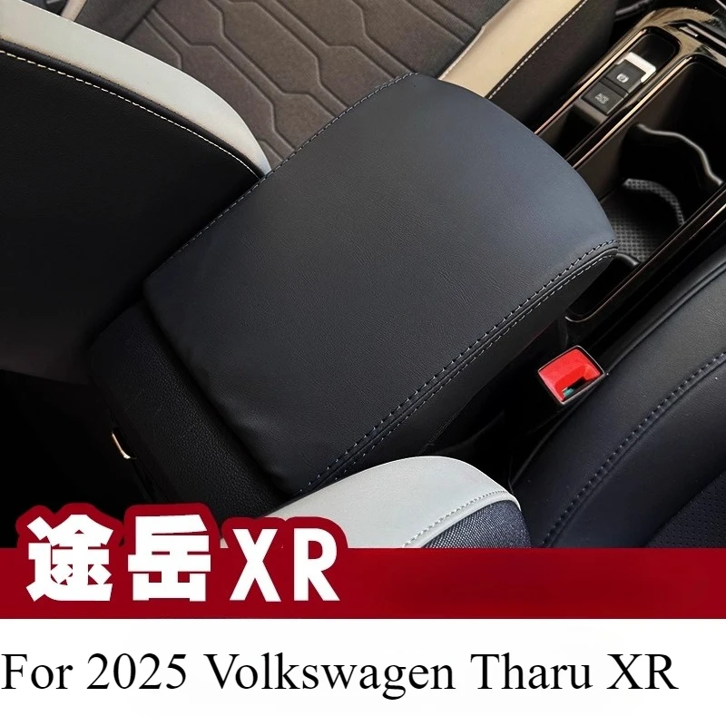 

For 2025 Volkswagen Tharu XR Center Console Armrest Cover & Cup Holder Liners Set - Custom Fit Leather Protection Sleeve