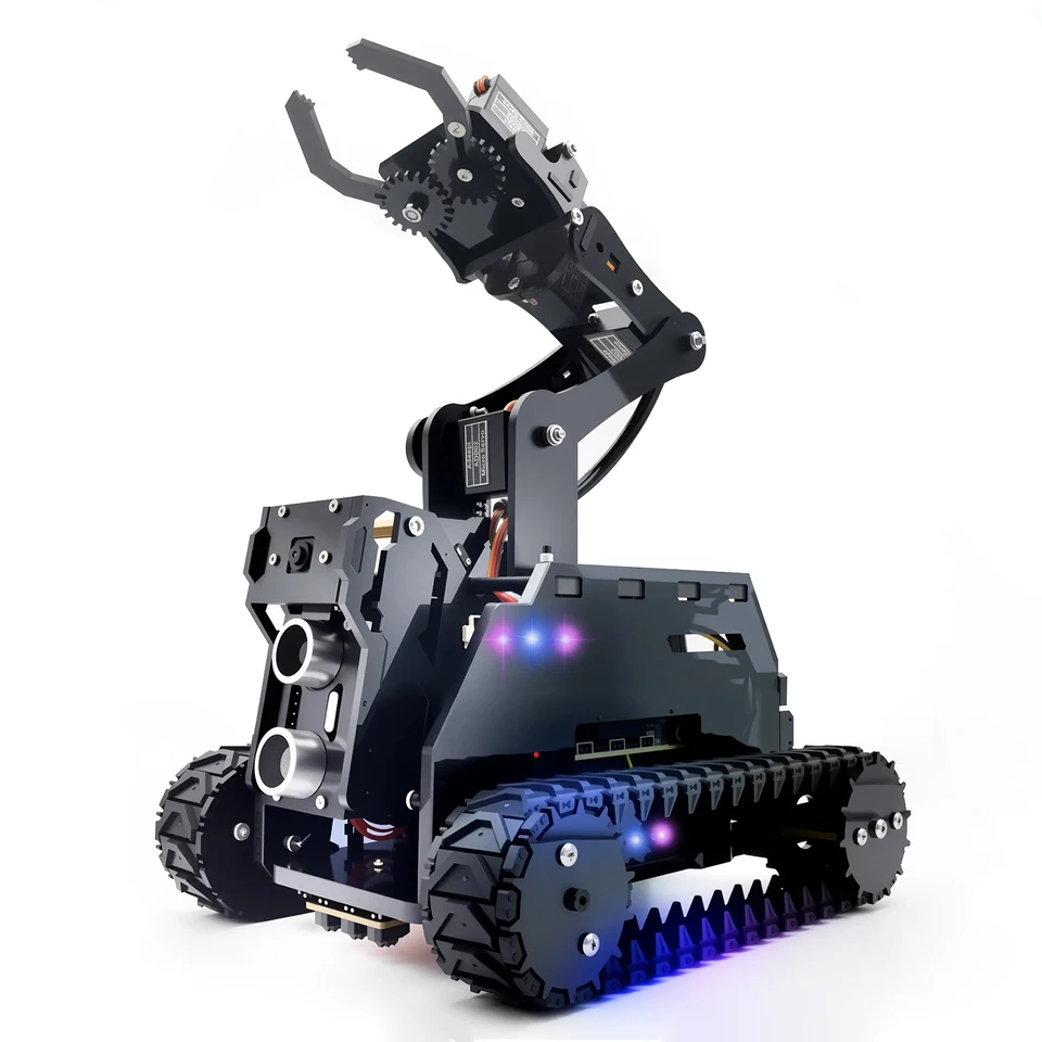 Adeept RaspTank Smart Robot Car Kit for Raspberry Pi 4/3B/3B+(