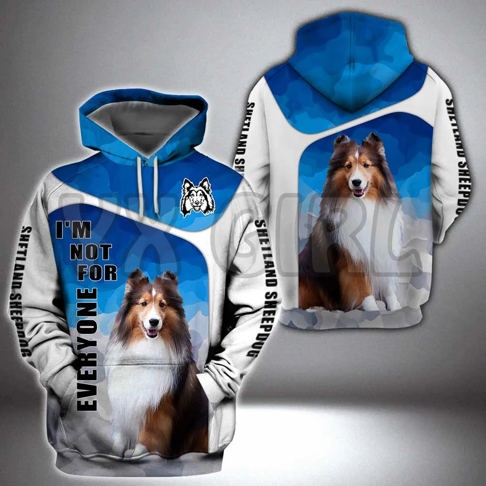 Nie jestem dla wszystkich bokser 3D bluzy z nadrukiem Unisex swetry Funny Dog bluza z kapturem Casual Street dres