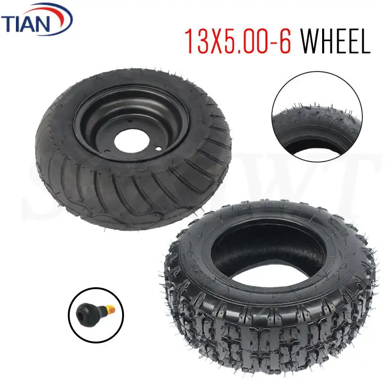 

Шины для снегоуборочных машин 13x5.00-6 дюймов, шины Butterfly Flower, пляжные шины 13*5.00-6 дюймов
