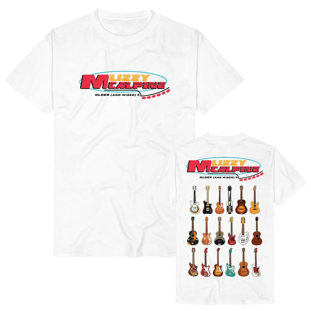 Lizzy MCalpine Older (and Wiser) Guitar Tee Summer Short Sleeve Cotton UnisexT-shirt Design Graphic Print Merch Women Men Tshirt