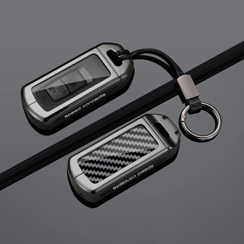 Car Key Cover for Honda PCX160 VISION SH350 160 PCX 125 Switch 150 ADV Wrench 350 Metal Motorcycle 2021 2022 Zinc alloy Case bag