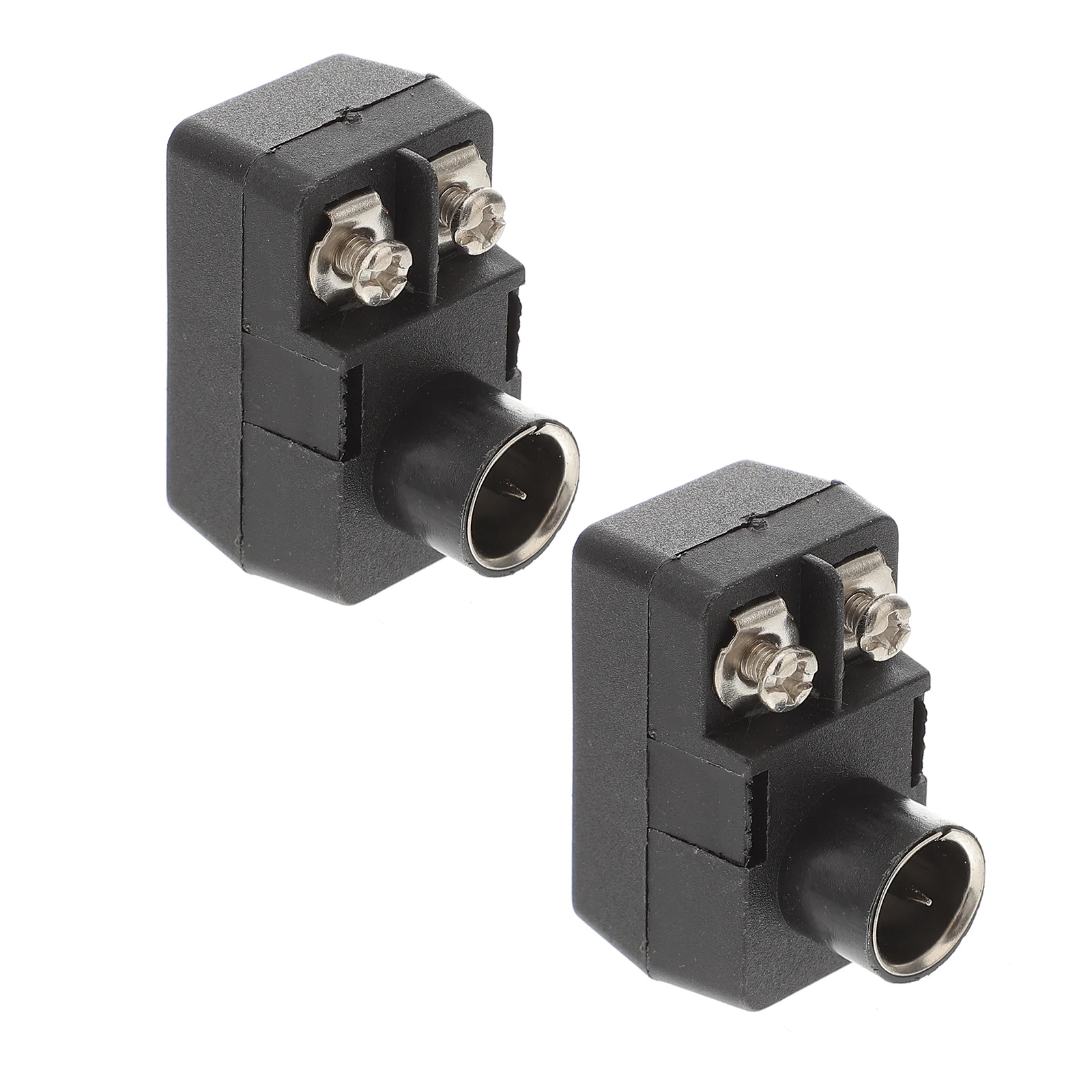 

2 Pcs Transformer Conversion Header Adapter 75-300 Ohm Plastic Signal