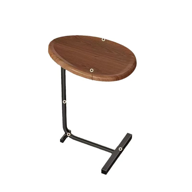 Mesa de canto minimalista móvel pequena, mesa de cabeceira, mesa de café, mini sofá, armário lateral