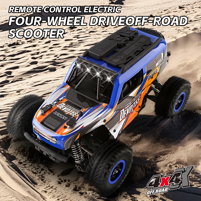 

1:20 Remote Control Car 2.4G High Speed 4WD RC Buggy Climbing Off-Road Drift Truck Racing Vehicle with Light Kid Birthday Gift