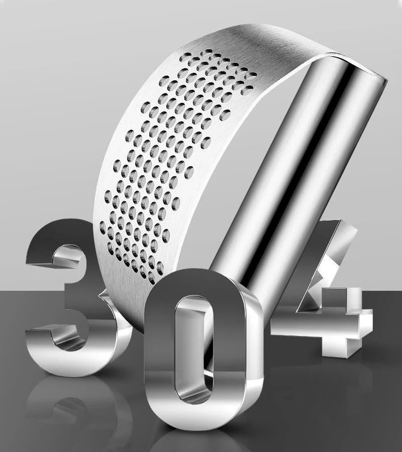 Verbesserte Edelstahl Knoblauch Presse Squeezer Manuelle Knoblauch Ingwer Rocker Crusher Knoblauch Schneiden Hackfleisch Werkzeuge Küche Gadgets – Detail 4