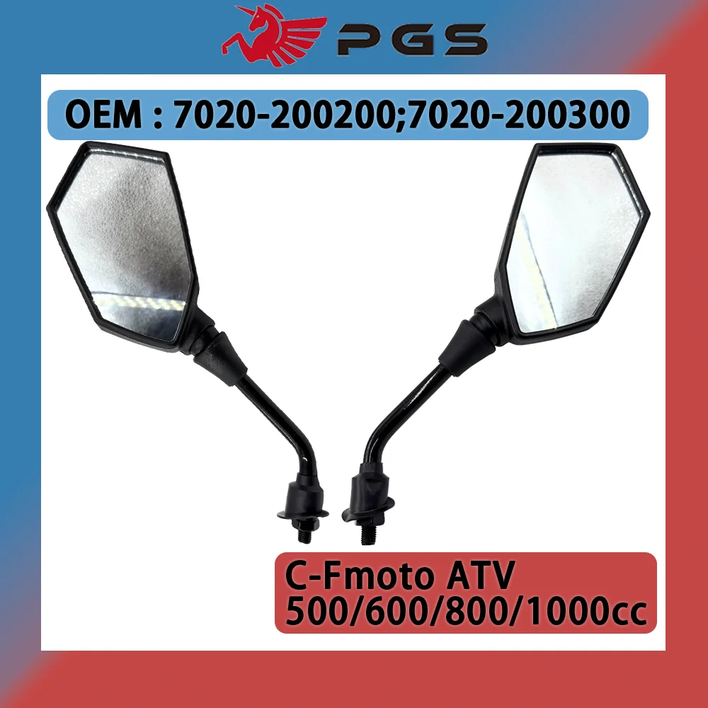 

LH RH Rearview Mirror Mirrors For CF800 X8 Uforce CF800 450 600 625 X8 800 850 1000 Cforce ATV 7020-200300 7020-200200