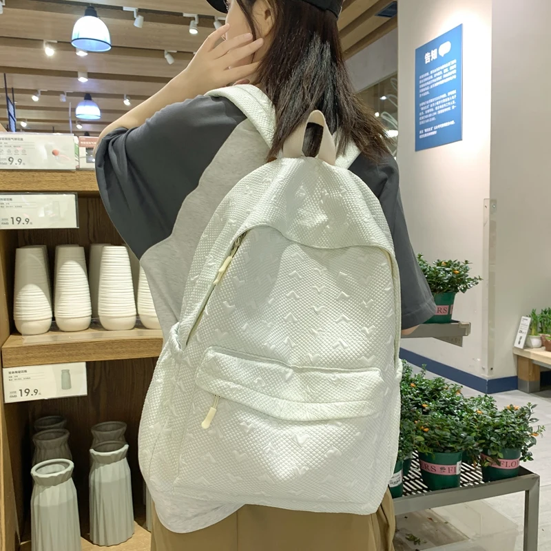 Mochilas de viaje de ocio para mujer, mochila impermeable de nailon de gran capacidad, mochilas escolares ligeras de diseñador de alta calidad