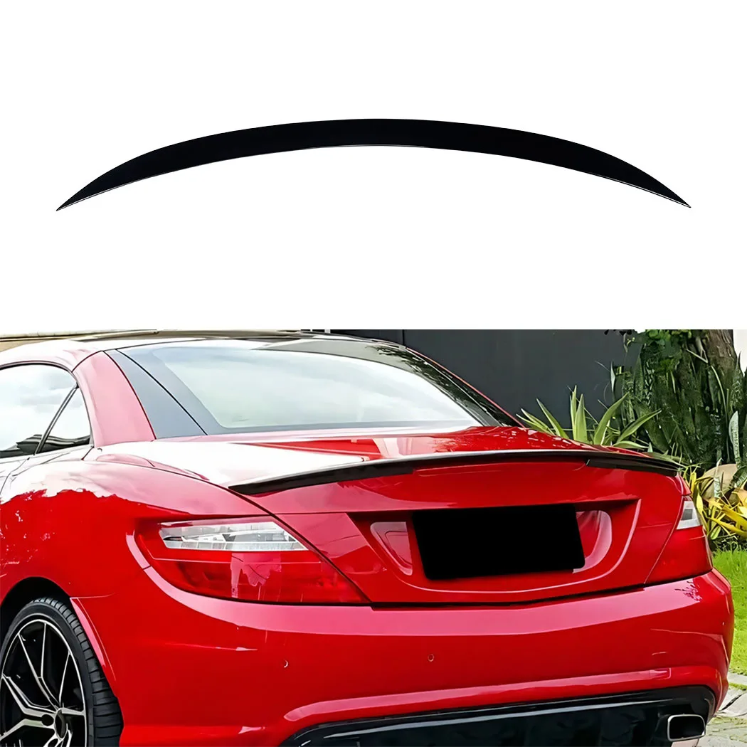 

For Mercedes-Benz SLK SLC R172 AMG 2011-2019 Car Rear Trunk Lip Spoiler Trim Wing Accessories