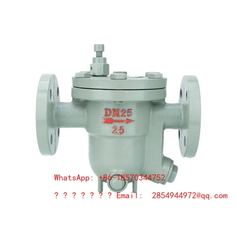 CS41H Free Float Trap DN25 Cast Steel Flange High Temperature Steam Drain Valve
