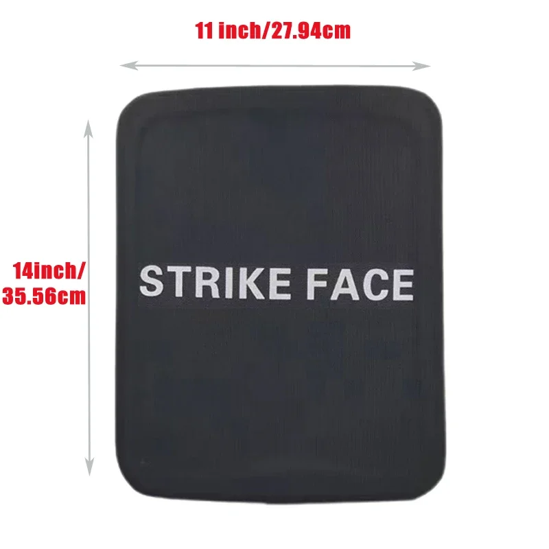 

Lightweight 11''X14'' UHMWPE PE Bulletproof Ballistic Plate Panel NIJ IIIA Stand Alone Body Armor Vest Anti Bullet Proof Shield