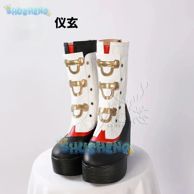 أحذية Zenless Zone Zero Yixuan التأثيرية لشخصية الرسوم المتحركة وحفلات الهالوين