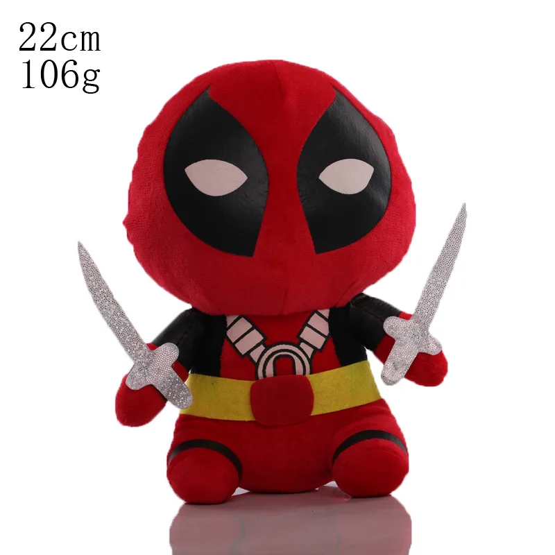 11-23Cm/Deadpool 3 Anime Plush Doll New Cartoon Plush Doll Doll Children Plush Toy Backpack Pendant Decoration Birthday Gift