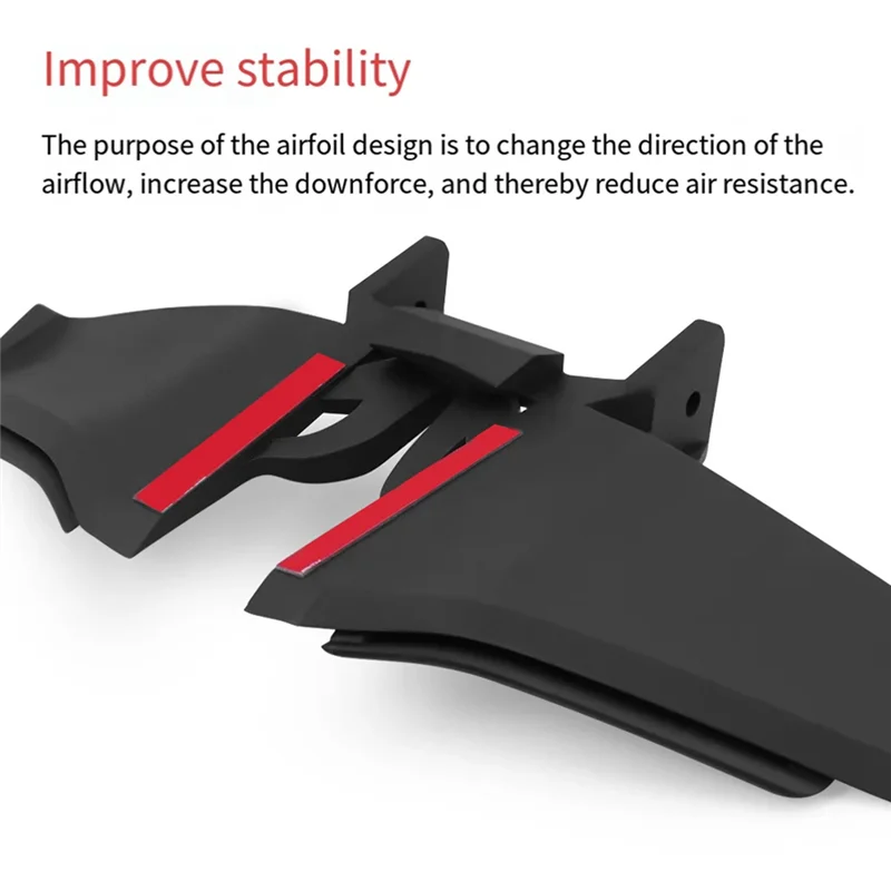 

Motorcycle For 1290 Super Duke R RR 2020-2024 Moto Front Lip Guide Cover Downforce Winglet Aerodynamic Wing Front Spoiler