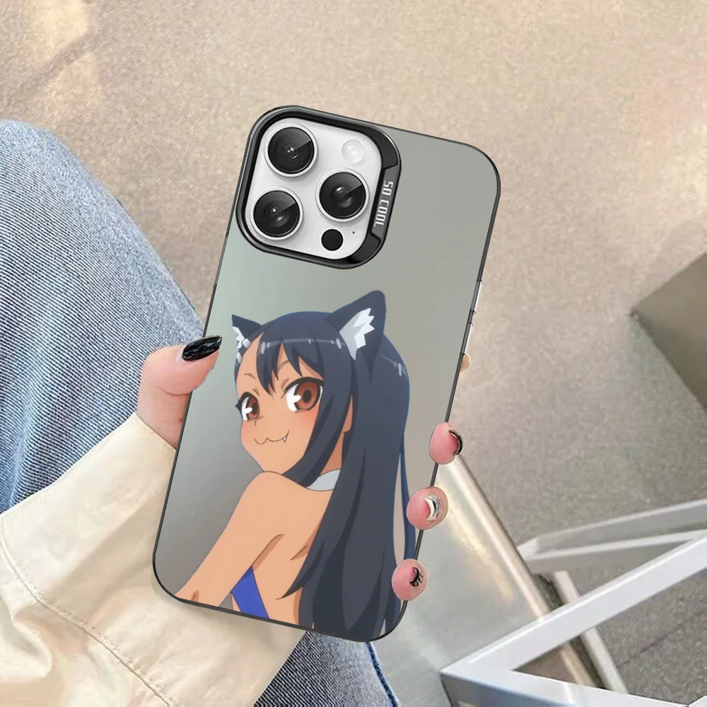 Nagatoro San Anime Aesthetic Phone Case For IPhone 16 15 14 13 12 11 Pro Max X XR XSMAX 8 7 Plus Matte Shockproof Back Cover