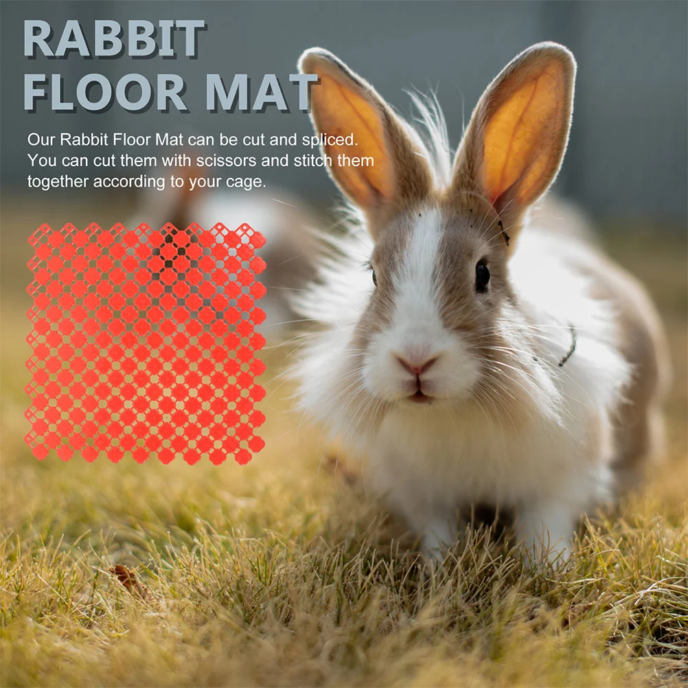 Splicing Floor Mat Bunny Cage Foot Mats Wear-resistant Pads Rabbit Pet Hamster Accessories Cushions Feet