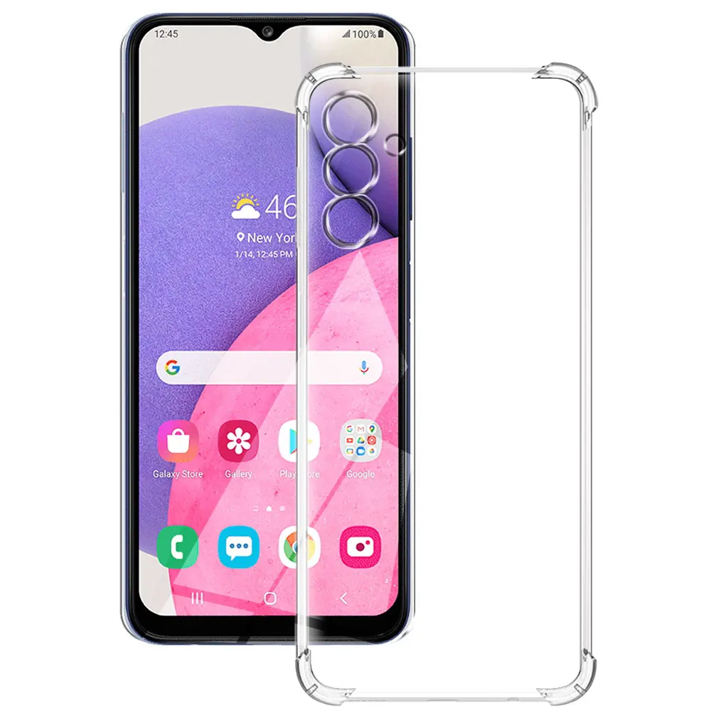 Dicke stoßfeste klare Hülle für Samsung A17 A37 A57 A16 A26 A36 A56 A15 A25 A35 A55 A13 A23 A33 A53 A73 A14 A24 A34 A54 Abdeckung