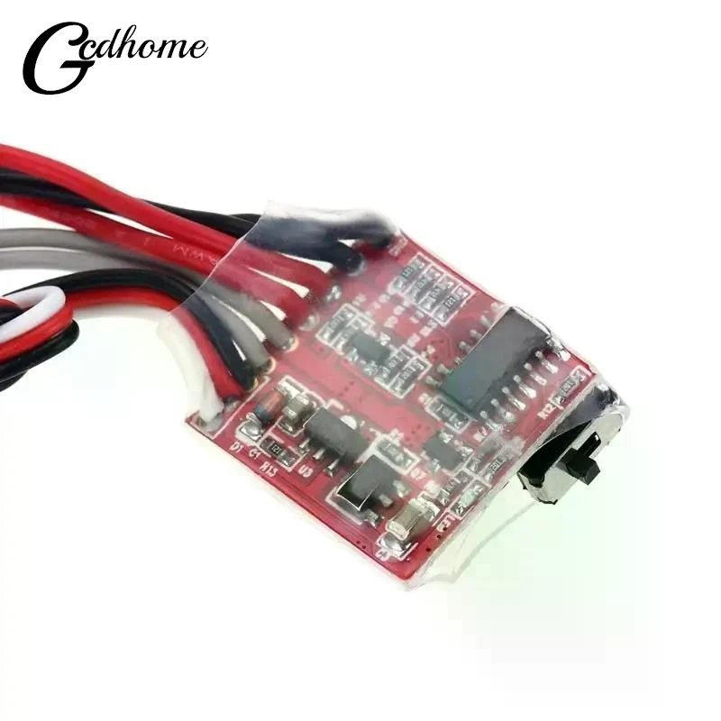 【W】30A 4-8V Mini Brushed Electric Speed Controller ESC Brush Electronic Motor Speed Controller For RC Car